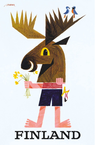 The Moose by Erik Bruun