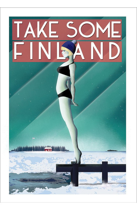 Take Some Finland by Omar Escalante, Poster 50 x 70 cm (on demand print)