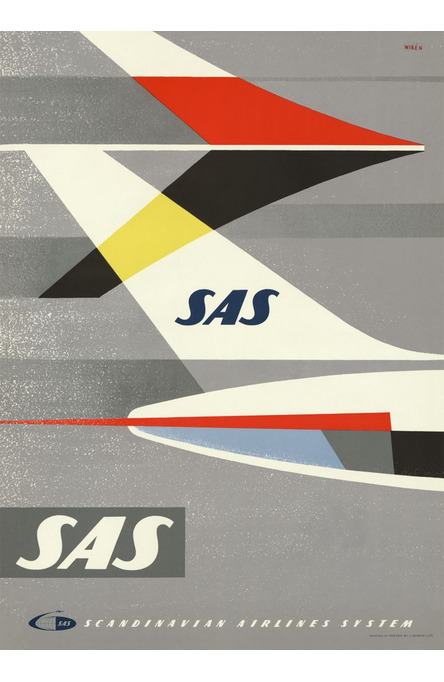 SAS, Affisch A4-storlek