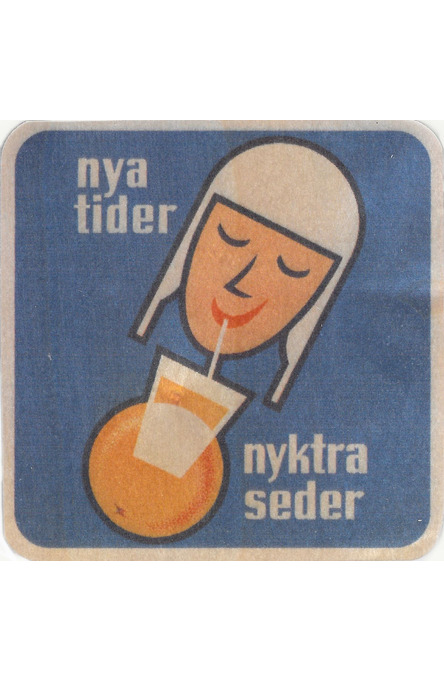 Nya tider – Nyktra seder, glasunderlag
