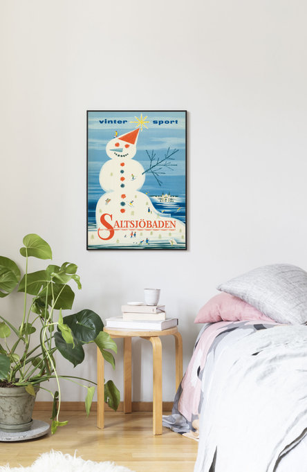 Saltsjöbaden – Winter Sports, Poster 50×70