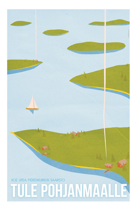 Pohjanmaalle by Sami Kaarakainen, Postcard