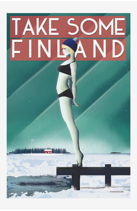 Take Some Finland by Omar Escalante, Postcard