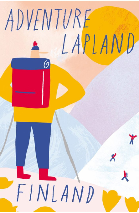 Adventure Lapland by Robert Lönnqvist, Postcard