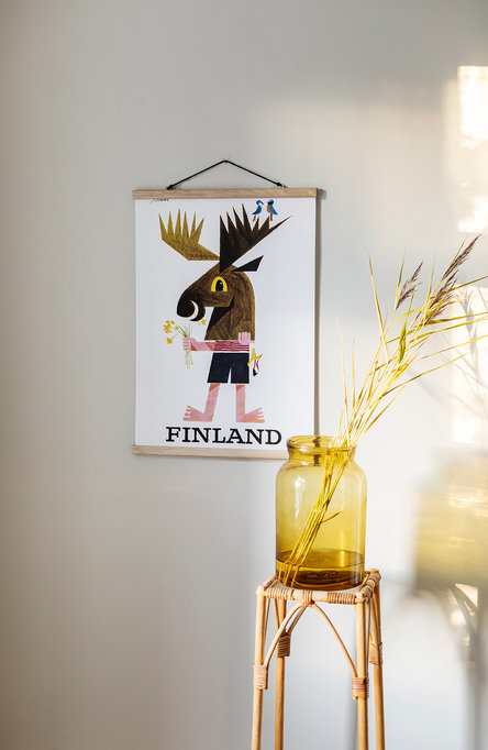 The Moose by Erik Bruun, Poster 50 x 70 cm