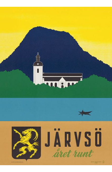 Järvsö, Affisch A4-storlek