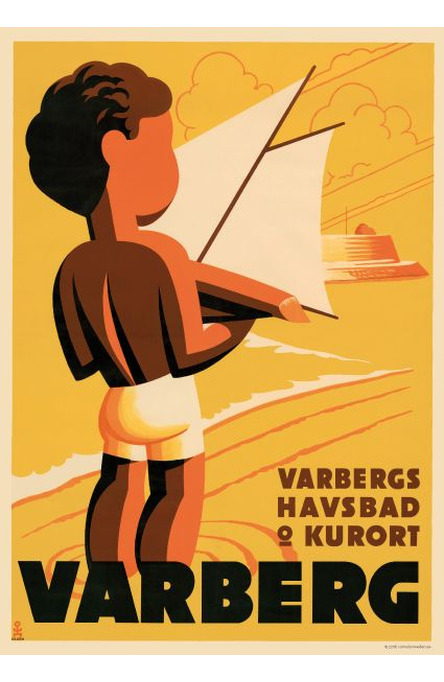 Varberg, Affisch A4-storlek