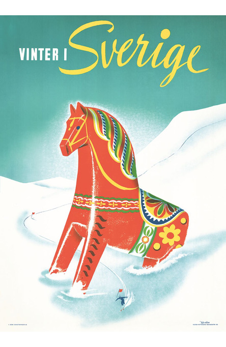 Vinter i Sverige, Affisch A4-storlek