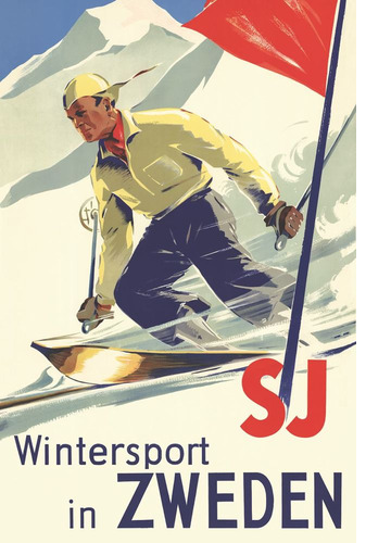 Wintersport in Zweden