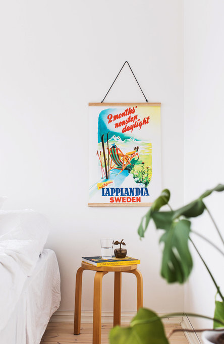 Lapplandia sunchair, Poster 50 x 70 cm