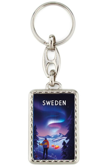 Discover Sweden by Anna Kuptsova, Keyring