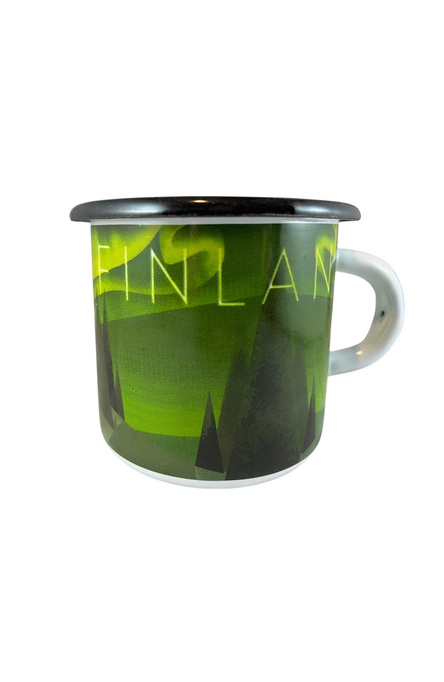 Emaljmugg: Finland – Home of the Northern Lights