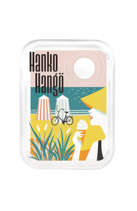 Hanko-Hangö The Riviera of Finland by Fanny Törnqvist, Tray 20 x 27 cm