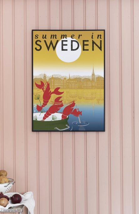 Summer in Sweden by Natsuki Nakamura, Poster 50 x 70 cm