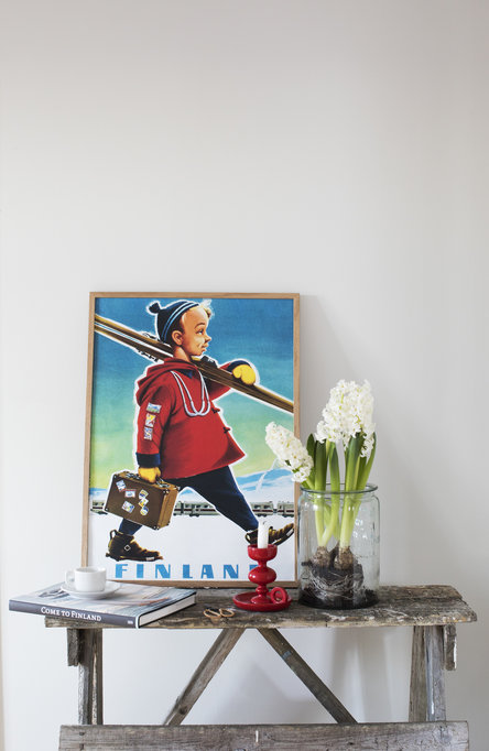 The Ski-Boy, Poster 50 x 70 cm (on demand print)