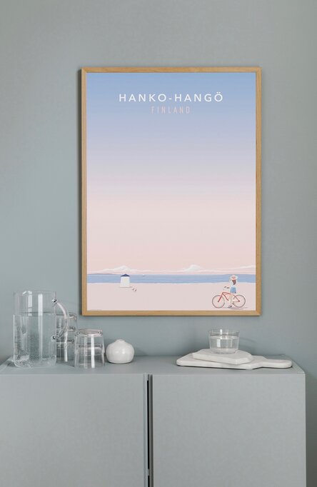 Space in Hanko-Hangö by Mio Okubo Juliste 50×70