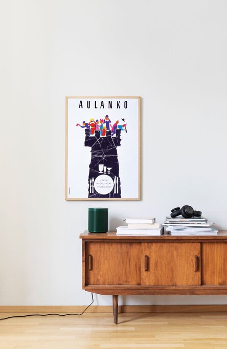 Aulanko by Erik Bruun, Poster 50 x 70 cm (on demand print)