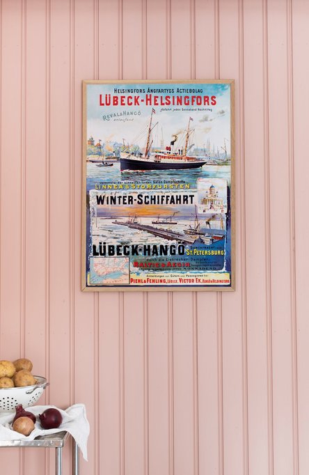Lübeck-Helsingfors, Poster 50 x 70 cm (on demand print)