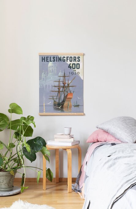 Helsingfors – Sailing ship, Poster 50 x 70 cm (offset print)