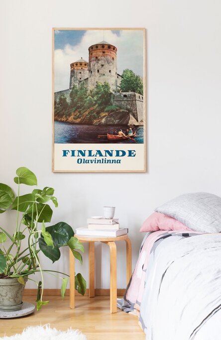 Olavinlinna by Kai Nordberg, Original size poster