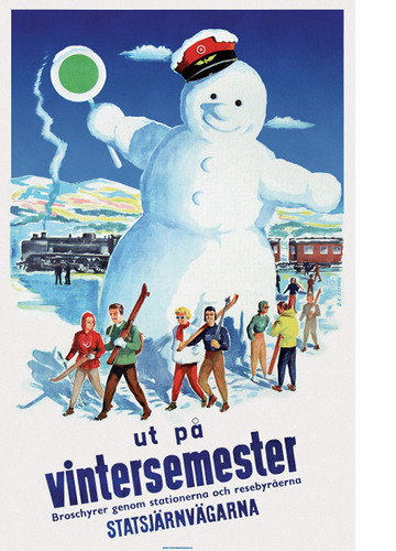 The Snowman in Swedish