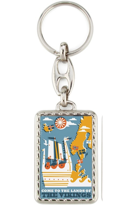 Lands of the Vikings by Christina Hägerfors, Keyring