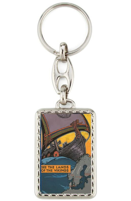 See the land of the Vikings, Keyring