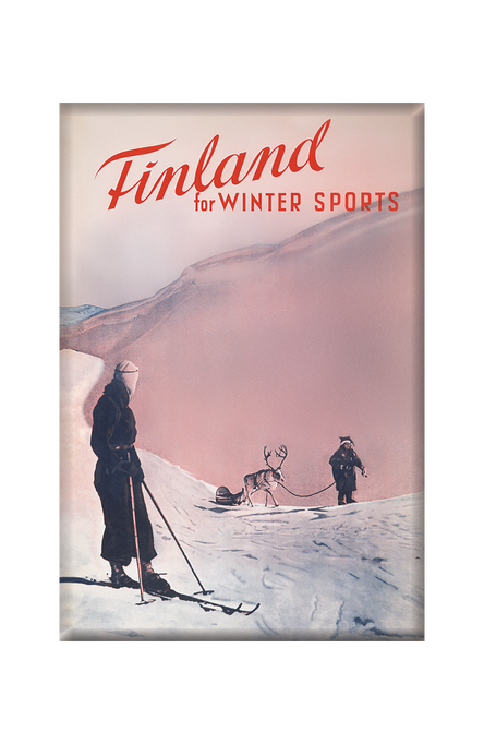 Finland for wintersports – In Pink, Magnets
