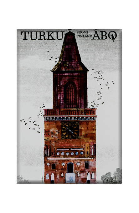Turku-Åbo by Erik Bruun, Magnets