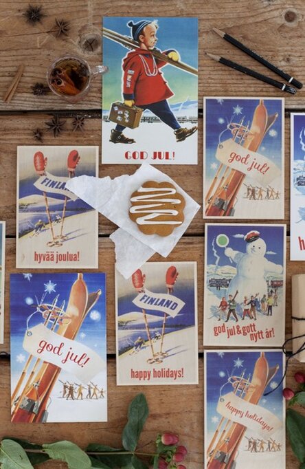 Hyvää Joulua (Merry Christmas) – The Ski-Boy, Christmas cards