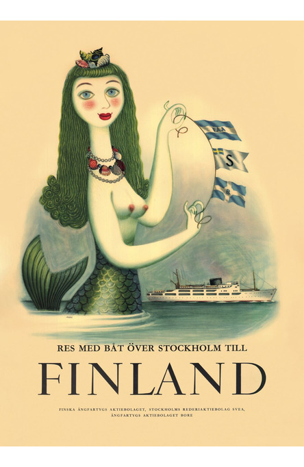 Sjöjungfrun, Poster 50 x 70 cm (on demand print)