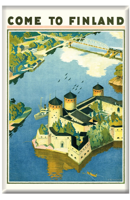 Come to Finland – Olavinlinna, Magnets