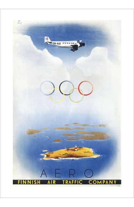 Aero – Archipelago, A4 size poster
