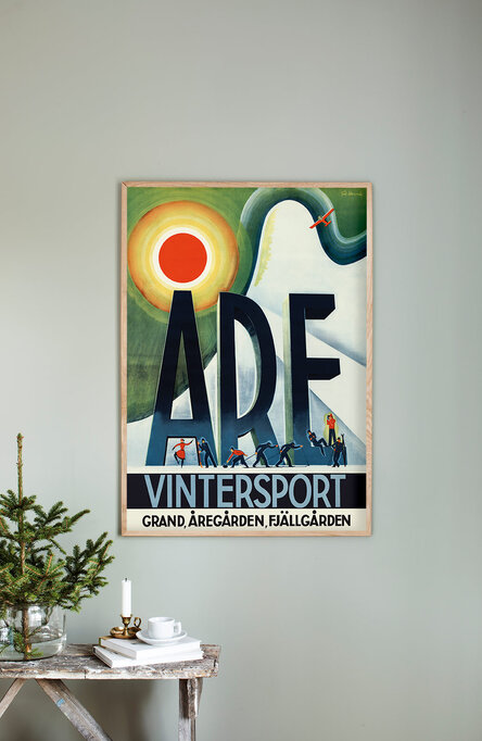 Åre vintersport, Affisch 70 x 100 cm
