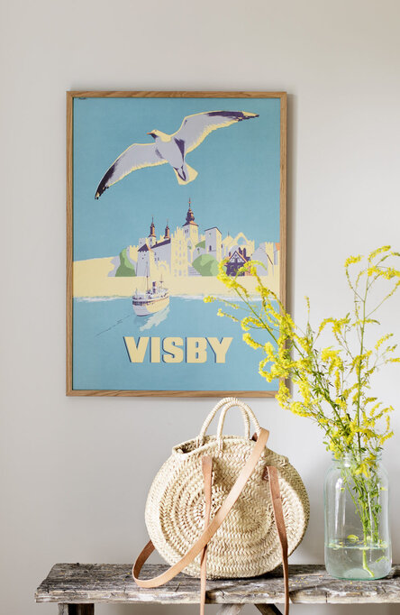 Visby Seaview, Poster 50 x 70 cm