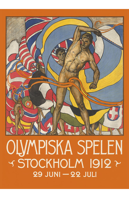 OS 1912, Affisch 50 x 70 cm