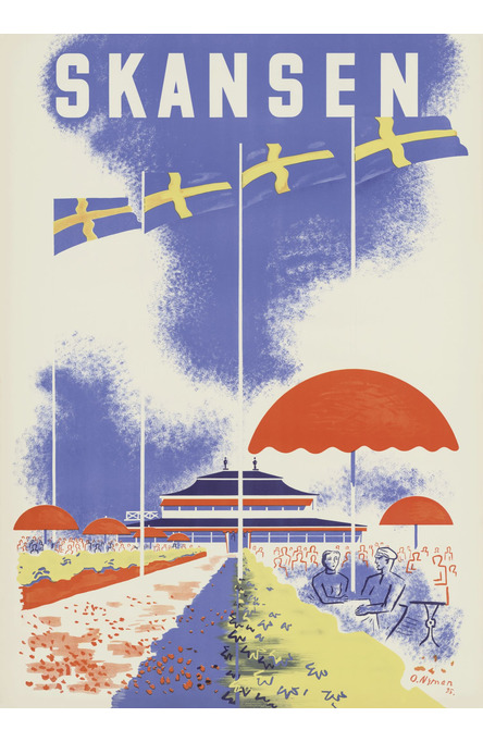 Skansen, Poster 50 x 70 cm