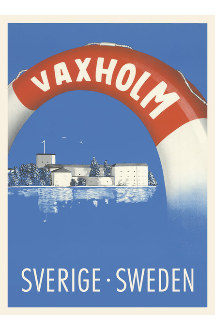 Vaxholm, Affisch 50 x 70 cm