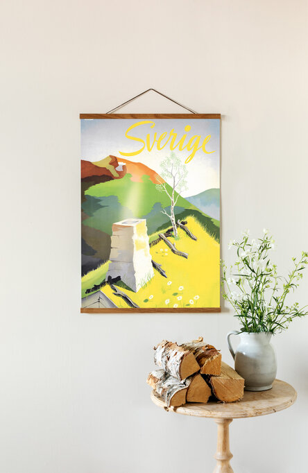 Sverige by Per Beckman, Affisch 50×70 cm