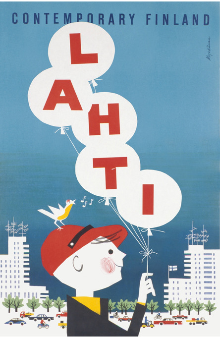 Lahti by Mykkänen, Postcard