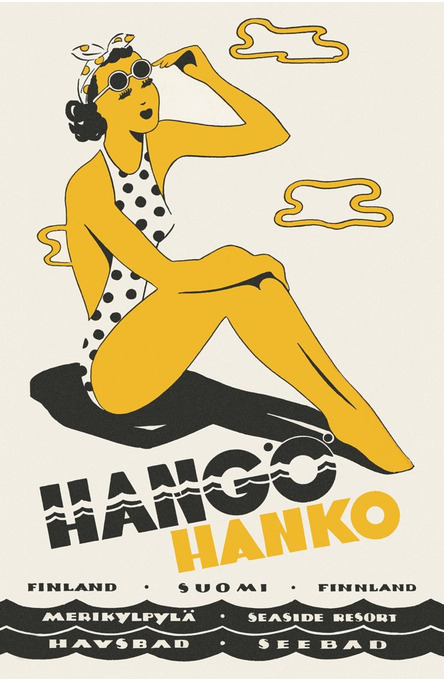 The Hanko Lady, Postcard