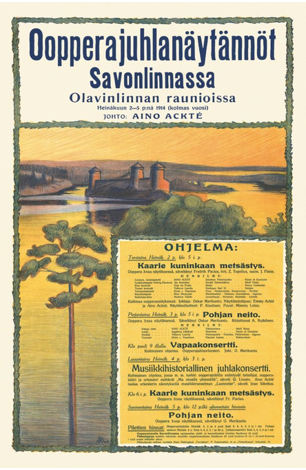 Savonlinna Opera Festival, Postcard
