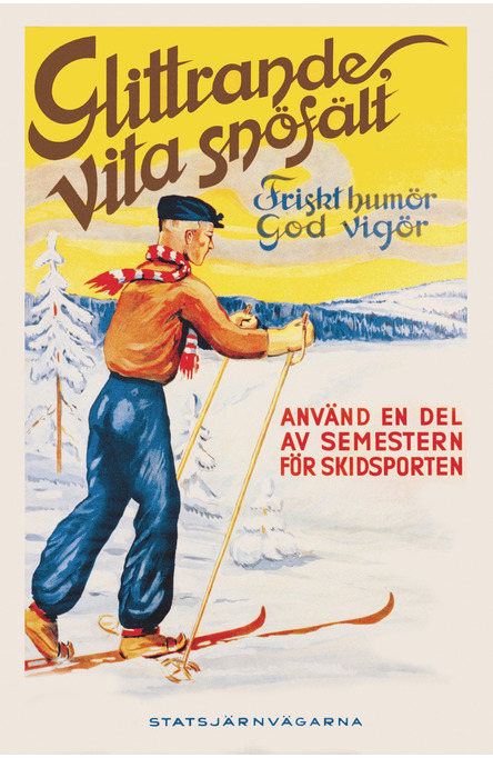 Winter holiday (Swedish), Postcard