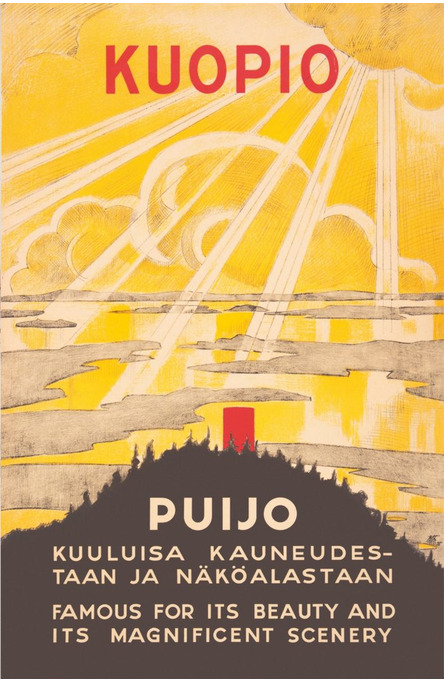 Kuopio-Puijo, Postcard