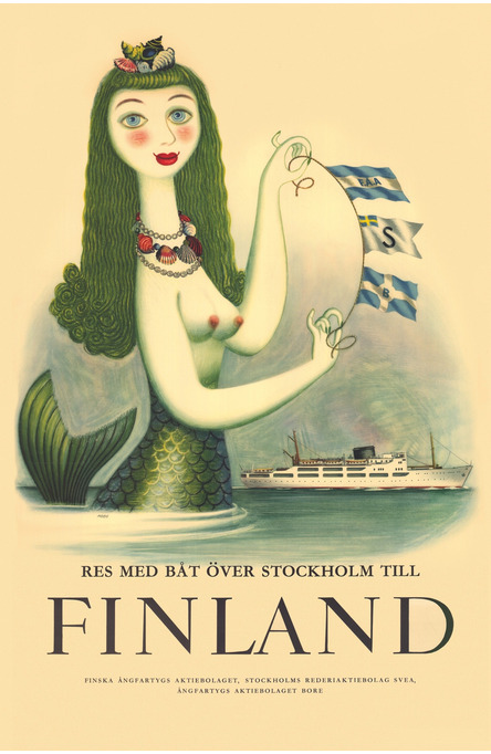 The Seamaid, Postcard
