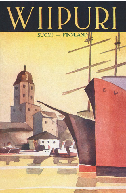 Wiipuri by Räisänen, Postcard