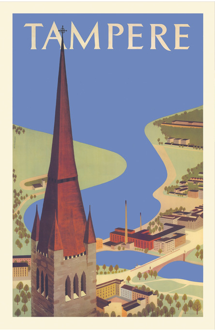 Tampere by Mykkänen, Postcard
