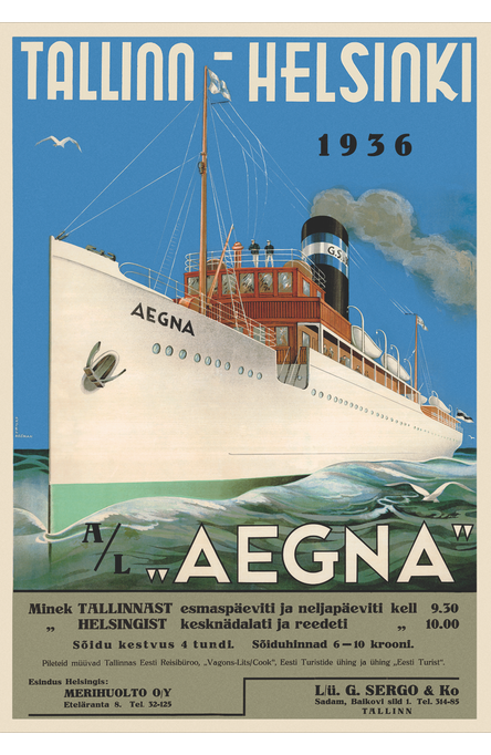 Aegna, Poster 70 x 100 cm (on demand print)