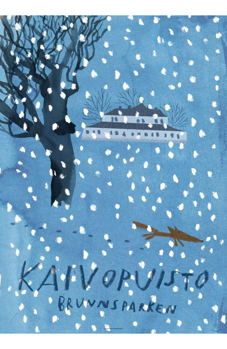 Yksityinen: Kaivopuisto by Marika Maijala, Poster 50 x 70 cm (offset print)