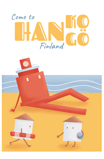 Beach Hanko-Hangö by Karoliina Parkko